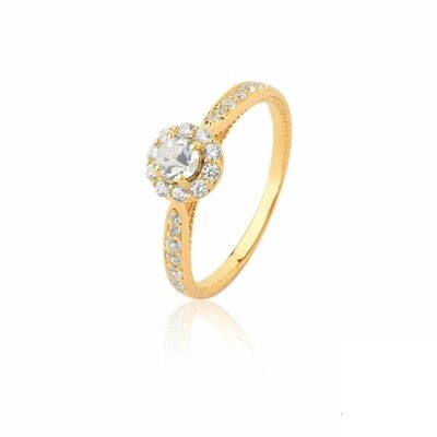 Anel Solitário Majestade