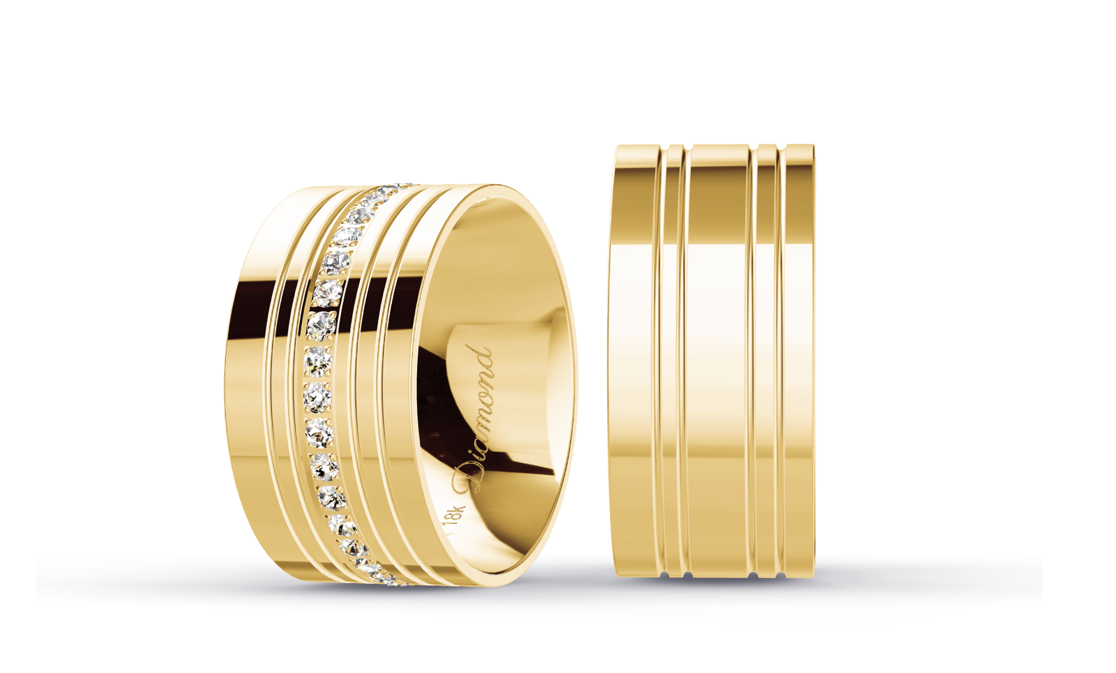 Aliança Square 8mm – Golden Symphony