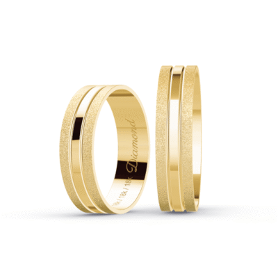 Aliança Basic 5mm - Golden Vow