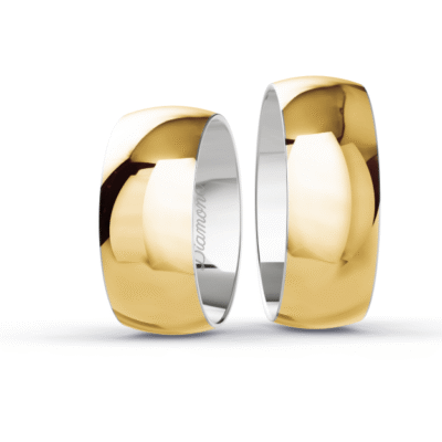 Aliança Moeda Tradicional – 8mm