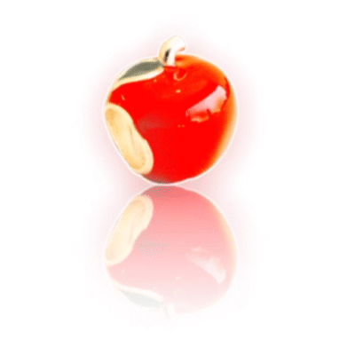 Berloque Maçã Branca de Neve - Disney Colection