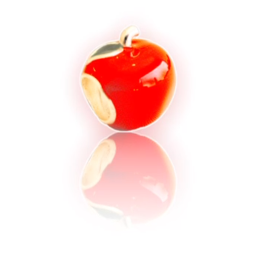 Berloque Maçã Branca de Neve - Disney Colection