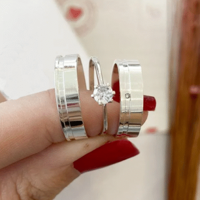 Aliança Amare - 6 mm